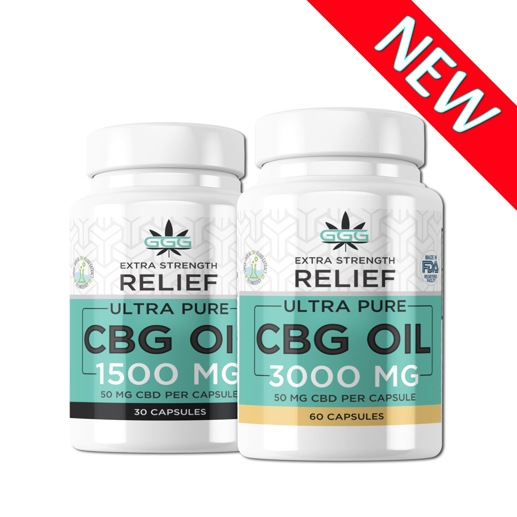 Cannabigerol capsules supplement