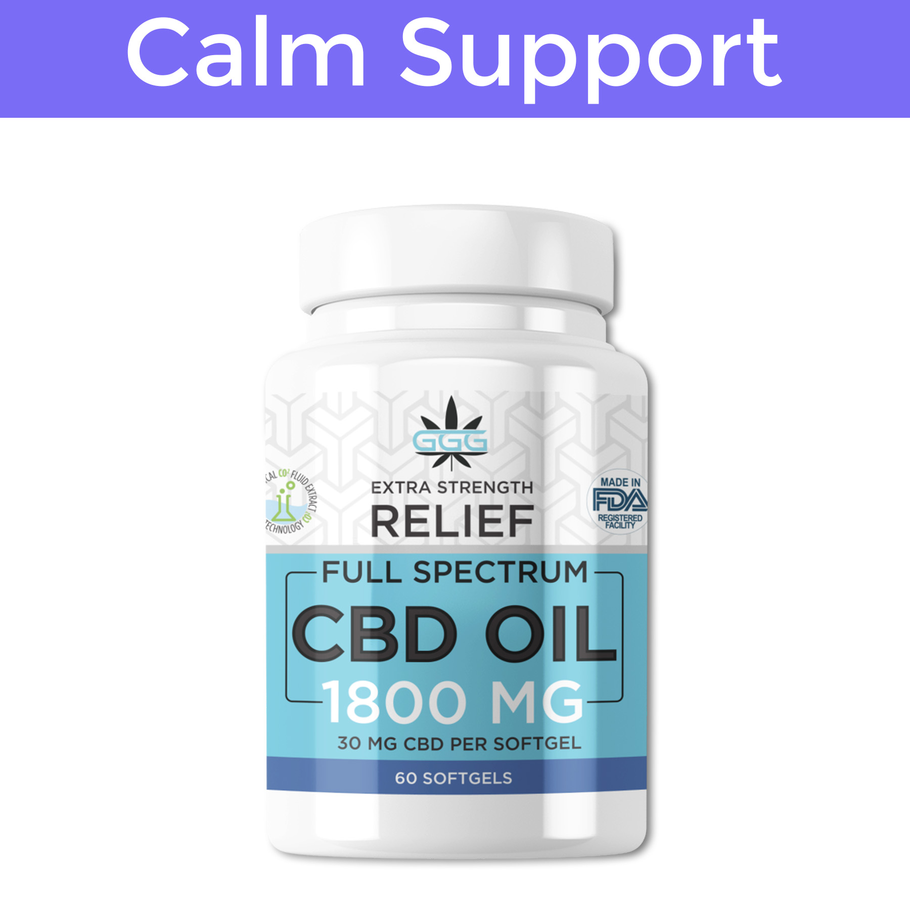 CBD capsules for daily stress support and emotional balance