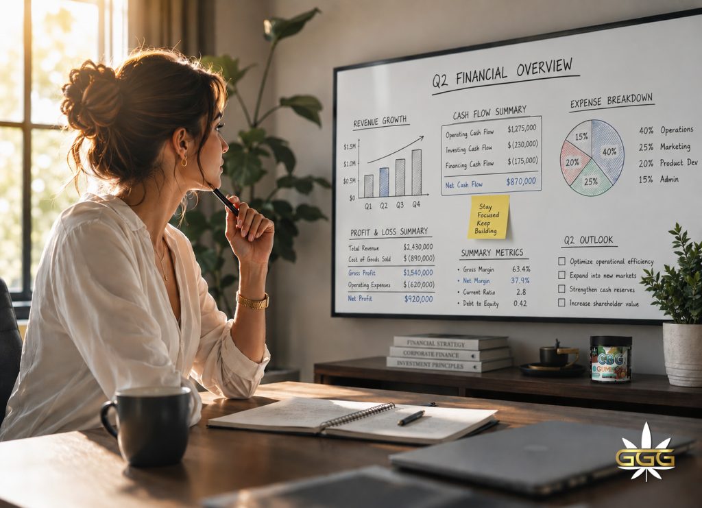 CBG daytime wellness and productivity support scene