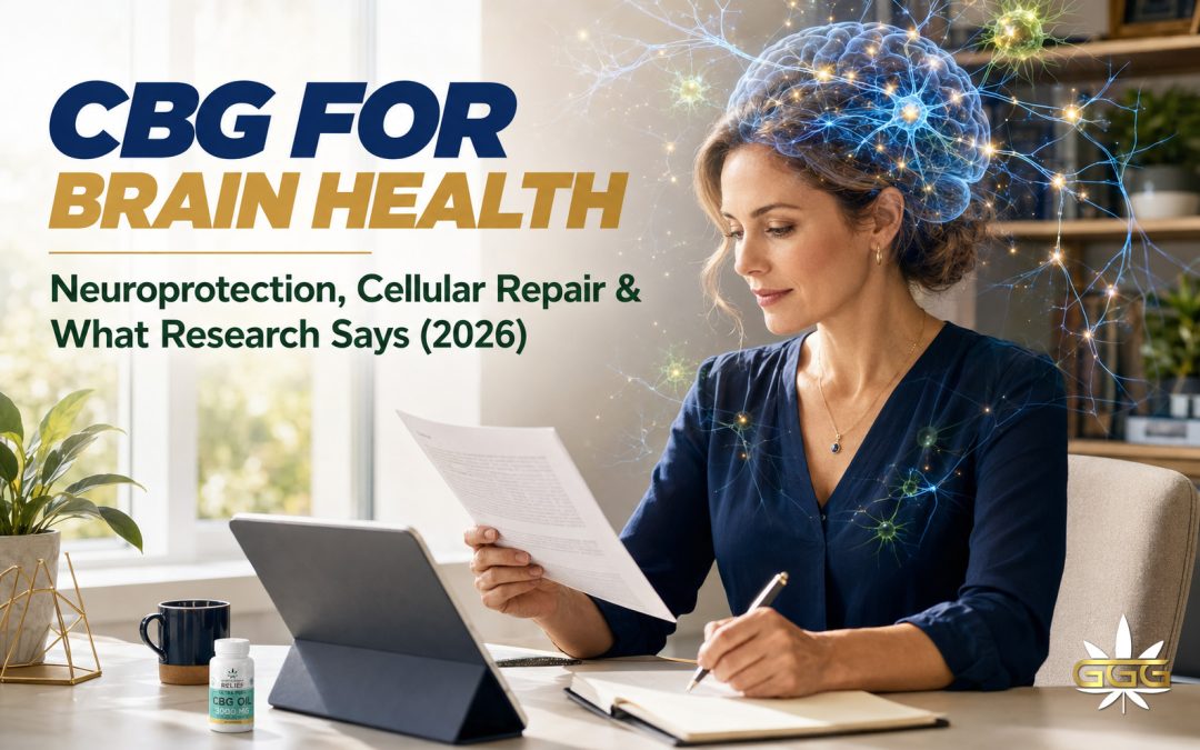 CBG for Brain Health: Neuroprotection, Cellular Repair & What Research Says (2026)