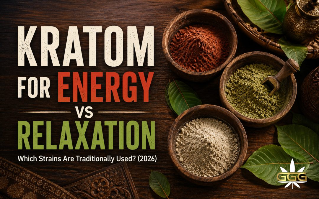 Kratom for Energy vs Relaxation: Which Strains Are Traditionally Used? (2026)