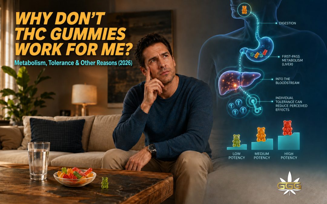 Why Don’t THC Gummies Work for Me? Metabolism, Tolerance & Other Reasons (2026)